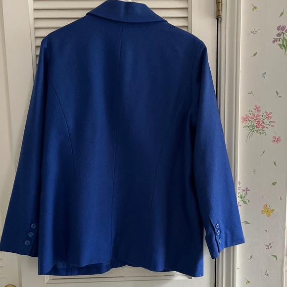 Tog Shop Royal Blue Wool-Blend Blazer - Picture 2 of 7